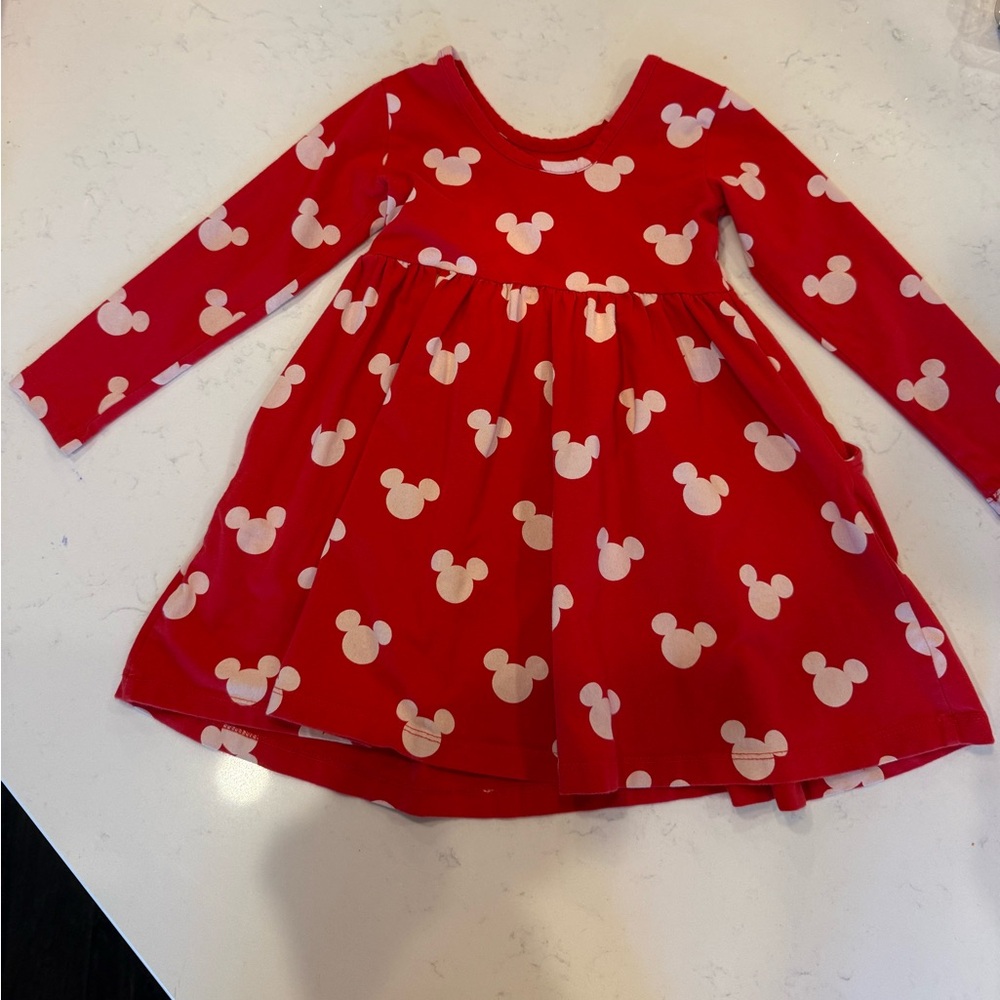Hanna Andersson Disney Girls 3T Dress with pockets